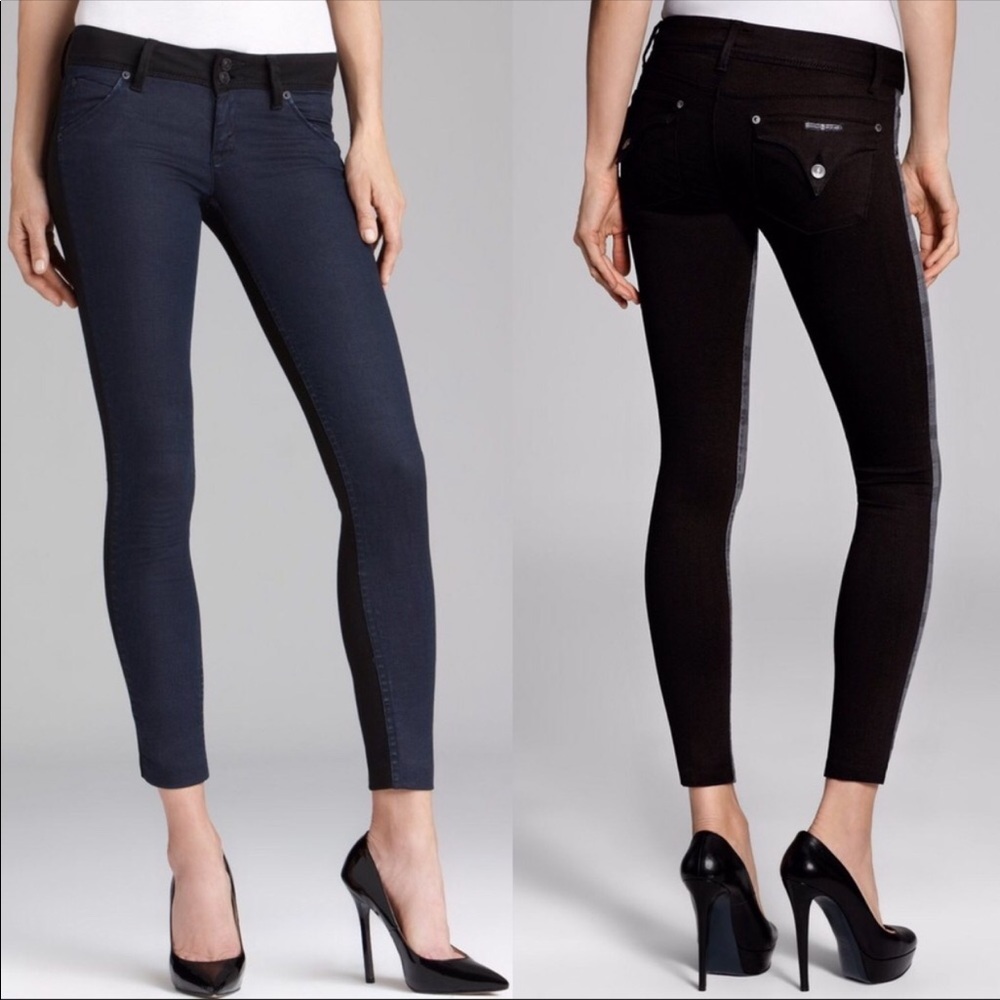 Hudson Jeans Collin Skinny Stretch Two Tone